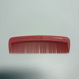 Vintage Goody Hair Comb Tight Teeth Teaser Unbreakable USA Pink
